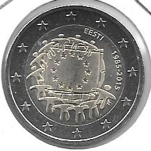 Monedas - Euros - 2€ - Estonia - Año 2015 - Bandera - Click en la imagen para cerrar