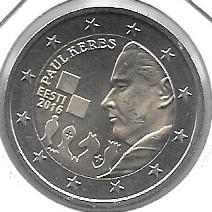 Monedas - Euros - 2€ - Estonia - Año 2016 - Paul Keres - Click en la imagen para cerrar