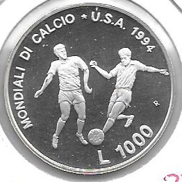 Monedas - Europa - San Marino - 318 - Año 1994 - 100 liras - Click en la imagen para cerrar