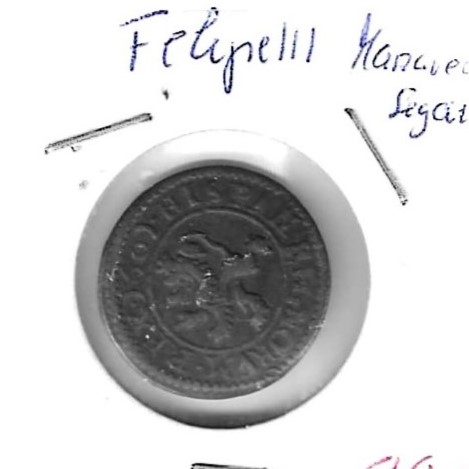 Monedas - EspaÃ±a - Felip III (1598 - 1621) - 182 - 1601 - Maravedi - Segovia - Click en la imagen para cerrar