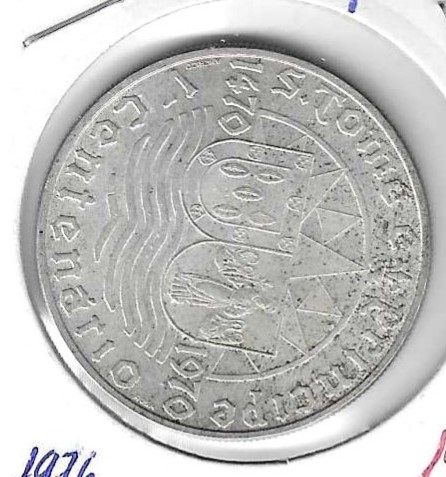 Monedas - Africa - Santo Tome e Principe - 21 - 1976 - 50 escudos - plata - Click en la imagen para cerrar