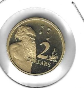 Monedas - Oceania - Australia - 101 - 1992 - 2 dolares - Click en la imagen para cerrar