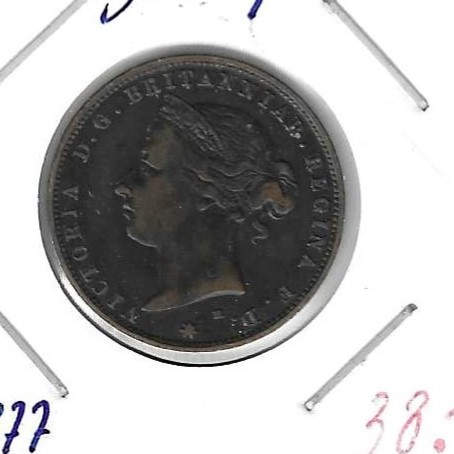 Monedas - Europa - Jersey - 7 - 1877 - 1/24 shilling - Click en la imagen para cerrar