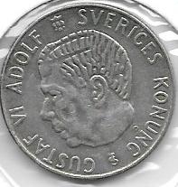 Monedas - Europa - Suecia - 826 - Año 1961 - Corona - Click en la imagen para cerrar