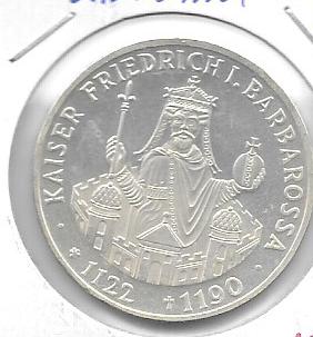 Monedas - Europa - Alemania - 174 - Año 1990F - 10 marcos - Click en la imagen para cerrar