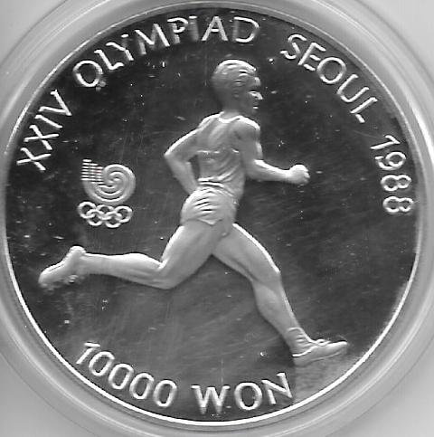 Monedas - Asia - Corea del Sur - 56 - 1986 - 10000 Won - Click en la imagen para cerrar