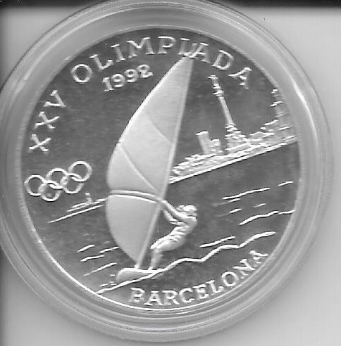 Monedas - Europa - Andorra - 48 - 1988 - 20 diner - plata - se presenta en cÃ¡psula - Click en la imagen para cerrar