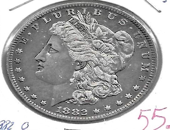 Monedas - America - Estados Unidos - 110 - 1882O - dollar - plata - Click en la imagen para cerrar