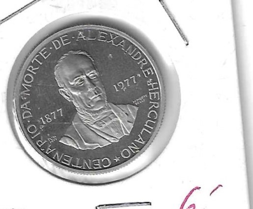 Monedas - Europa - Portugal - 608 - 1977 - 25 escudos - Click en la imagen para cerrar