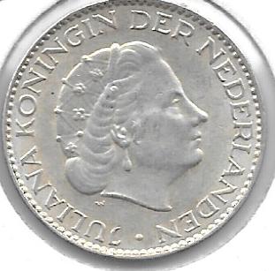 Monedas - Europa - Holanda - 184 - Año 1957 - Gulden - Click en la imagen para cerrar