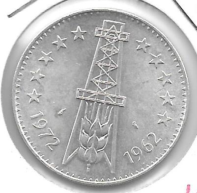 Monedas - Africa - Argelia - 105 - 1972 - 5 dinar - plata - Click en la imagen para cerrar