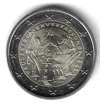 Monedas - Euros - 2€ - Alemania - SC - 2024 - Isla de Rugen - 1 moneda - Click en la imagen para cerrar