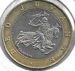 Monedas - Europa - Andorra - 29 - 1986 - 5 dolar - Click en la imagen para cerrar