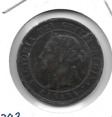 Monedas - America - Canada - 7 - 1893 - ct - Click en la imagen para cerrar