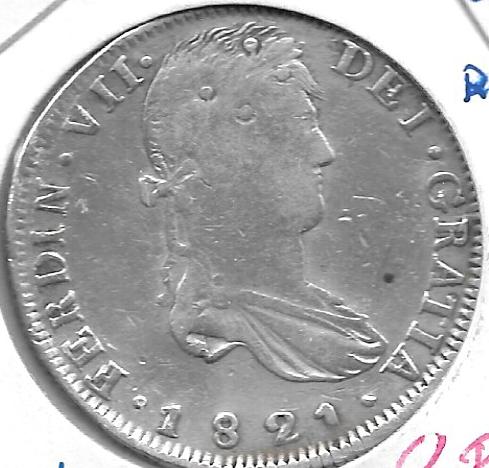 Monedas - España - Fernando VI (1746 - 1759) - 600 - Año 1755 - Mexico - Medio Real - Click en la imagen para cerrar