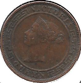 Monedas - Asia - Ceylan - 92 - 1870 - ct - Click en la imagen para cerrar