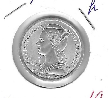 Monedas - Europa - Francia (Afars et des Issas) - 16 - 1975 - franco - Click en la imagen para cerrar