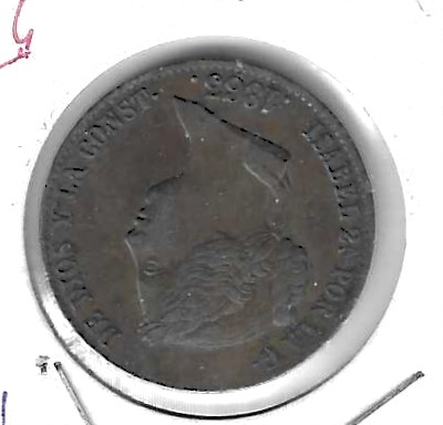 Monedas - EspaÃ±a - Isabel II (1833 - 1868) - 116 - 1863 - 25 ct real - Click en la imagen para cerrar