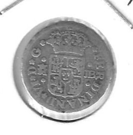 Monedas - EspaÃ±a - Fernando VI (1746 - 1759) - 370.1 - 1748 - 1/2 real - Madrid - plata - Click en la imagen para cerrar