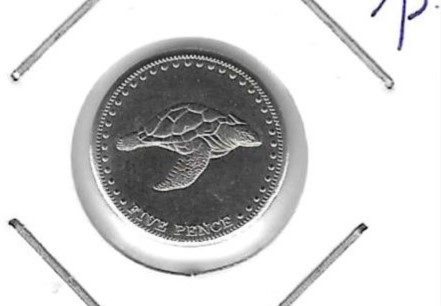 Monedas - America - Tristan da Cunha - 30 - 2008 - 5 pence - Click en la imagen para cerrar