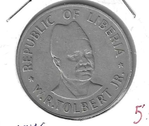 Monedas - Africa - Liberia - 32 - 1976 - dolar - Click en la imagen para cerrar