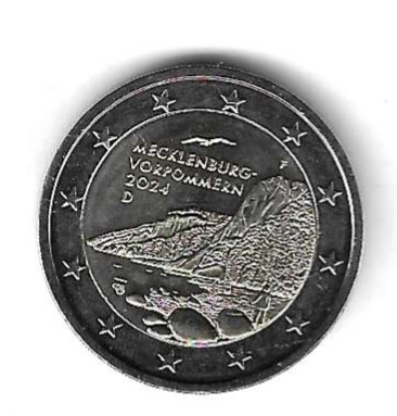 Monedas - Euros - 2€ - Alemania - - SC - 2024 - Mecklenburg - Click en la imagen para cerrar