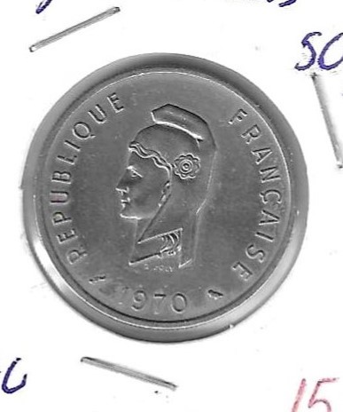 Monedas - Europa - Francia (Afars et des Issas) - 18 - 1970 - 50 francos - Click en la imagen para cerrar