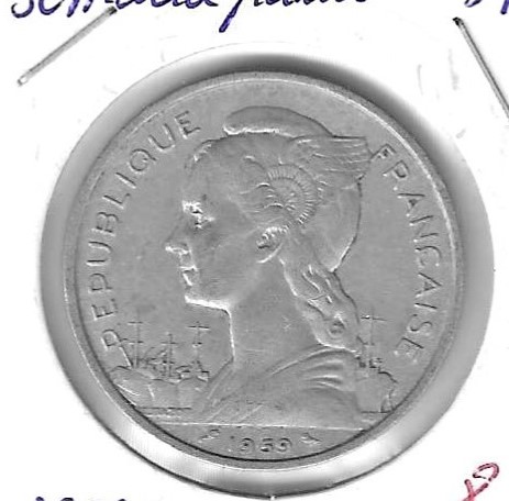 Monedas - Europa - Francia (Afars et des Issas) - 13 - 1975 - 2 francos - Click en la imagen para cerrar