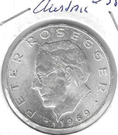 Monedas - Europa - Austria - 2905 - 1969 - 25 schillings - plata - Click en la imagen para cerrar