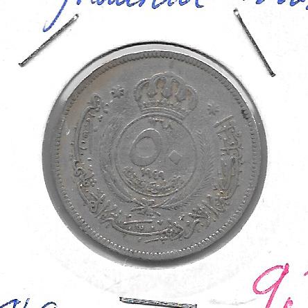 Monedas - Asia - Jordania - 6 - 1949 - 1/2 dirham - Click en la imagen para cerrar