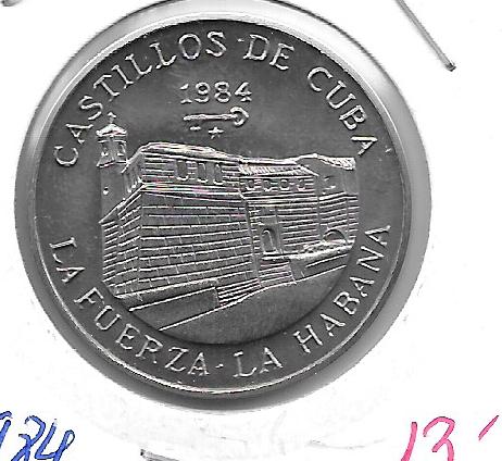 Monedas - America - Cuba - 142 - 1984 - peso - Click en la imagen para cerrar