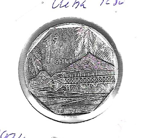 Monedas - America - Cuba - 579.1 - 1994 - peso - Click en la imagen para cerrar