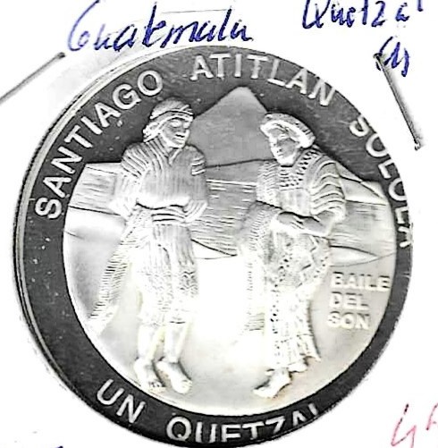 Monedas - America - Guatemala - 285 - 1987 - quetzal - plata - Click en la imagen para cerrar