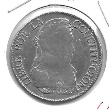 Monedas - America - Bolivia - 96a1 - 1830 - 4 soles - plata - Click en la imagen para cerrar