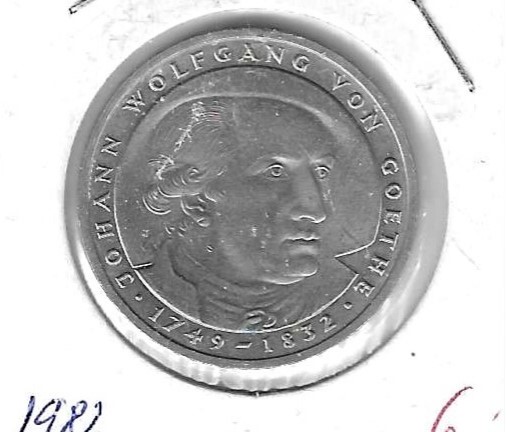 Monedas - Europa - Alemania - 156 - 1982 - 5 marcos - Click en la imagen para cerrar