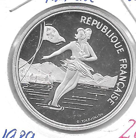 Monedas - Europa - Francia - 972 - 1989 - 100 francos - plata - Click en la imagen para cerrar