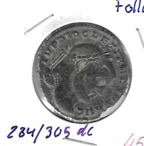 Monedas - Monedas antiguas - Monedas Romanas - Imperio - - 284-305 - Follis - Diocleciano - Click en la imagen para cerrar