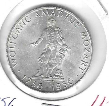 Monedas - Europa - Austria - 2881 - 1956 - 25 shillings - plata - Click en la imagen para cerrar