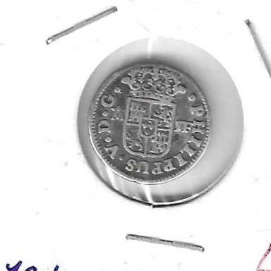 Monedas - EspaÃ±a - Felipe V (1700 - 1746) - 180 - 1731 - Medio real - Madrid - plata - Click en la imagen para cerrar