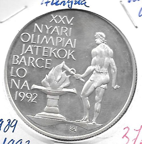 Monedas - Europa - Hungria - 671 - 1989 - 500 forint - plata - Click en la imagen para cerrar