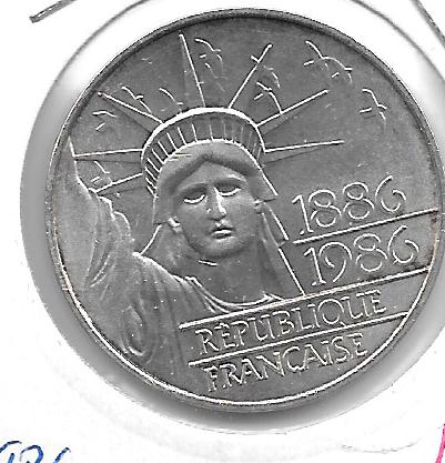 Monedas - Europa - Francia - 960 - 1986 - 100 francos - plata - Click en la imagen para cerrar