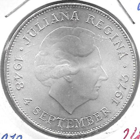 Monedas - Europa - Holanda - 196 - 1973 - 10 gulden - plata - Click en la imagen para cerrar