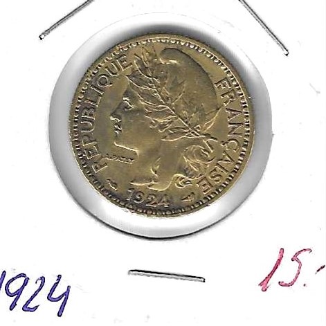 Monedas - Africa - Camerun - 2 - 1924 - 2 francos - Click en la imagen para cerrar