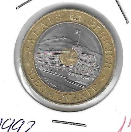 Monedas - Europa - Monaco - 165 - 1992 - 20 francos - Click en la imagen para cerrar