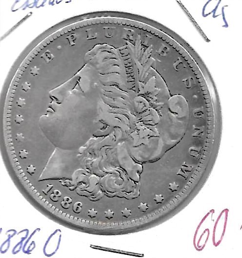 Monedas - America - Estados Unidos - 110 - 1886O - dollar - plata - Click en la imagen para cerrar