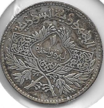 Monedas - Asia - Siria - 85 - 1950 - Lira - Plata - Click en la imagen para cerrar