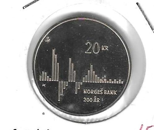 Monedas - Europa - Noruega - 492 - 2016 - 20 coronas - Click en la imagen para cerrar