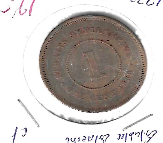 Monedas - Europa - Gran BretaÃ±a (Est. estrecho) - 16 - 1888 - ct - Click en la imagen para cerrar