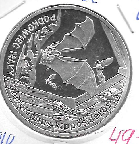 Monedas - Europa - Polonia - 724 - 2010 - 20 zlotych - plata - Click en la imagen para cerrar