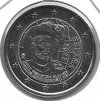 Monedas - Euros - 2€ - España - SC - 2022 - Elcano - Click en la imagen para cerrar